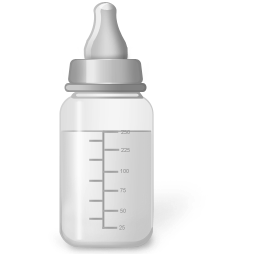 Disabled Baby Bottle Icon 256x256 png